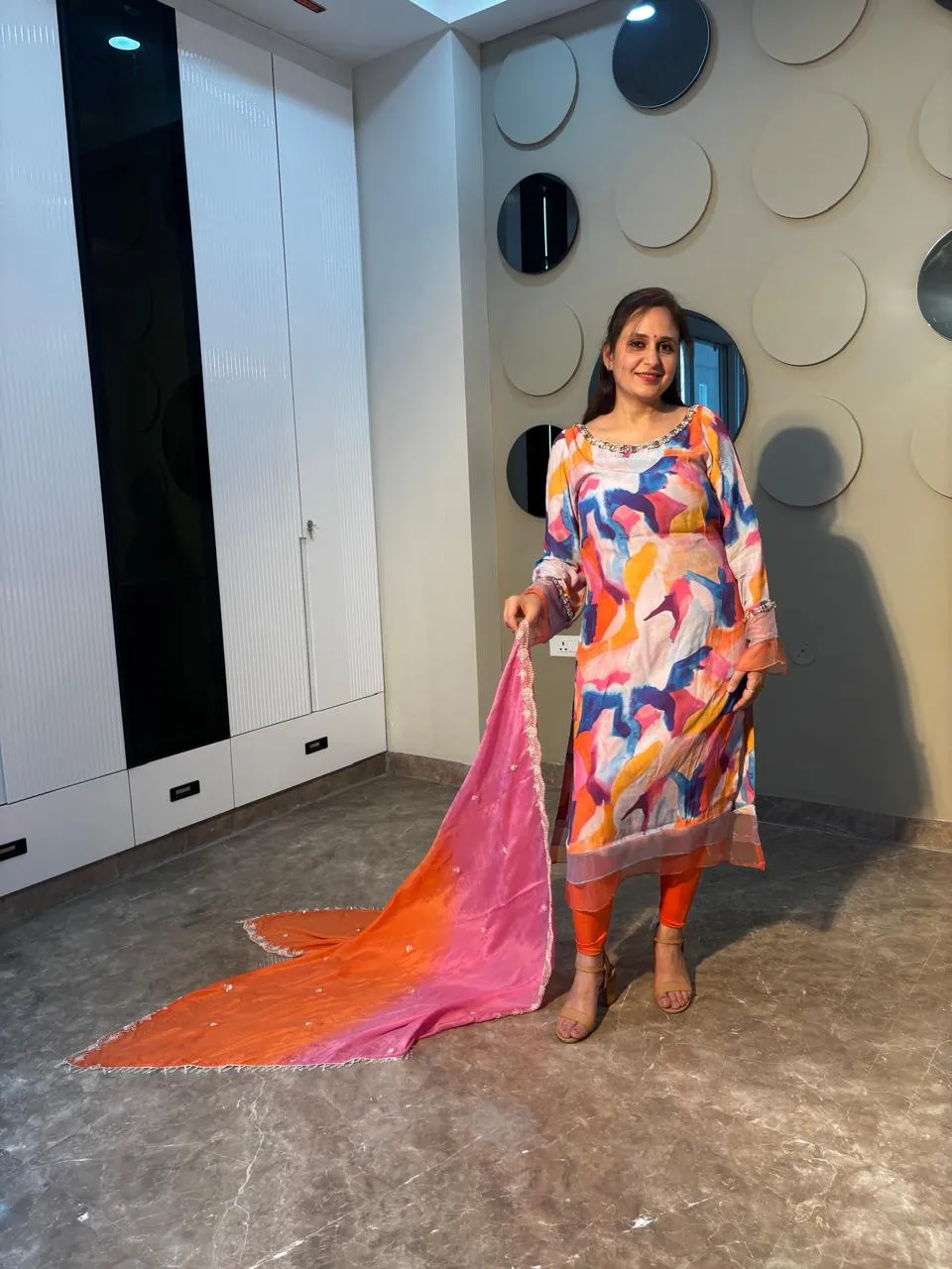 Rainbow Ethnic Drape Set